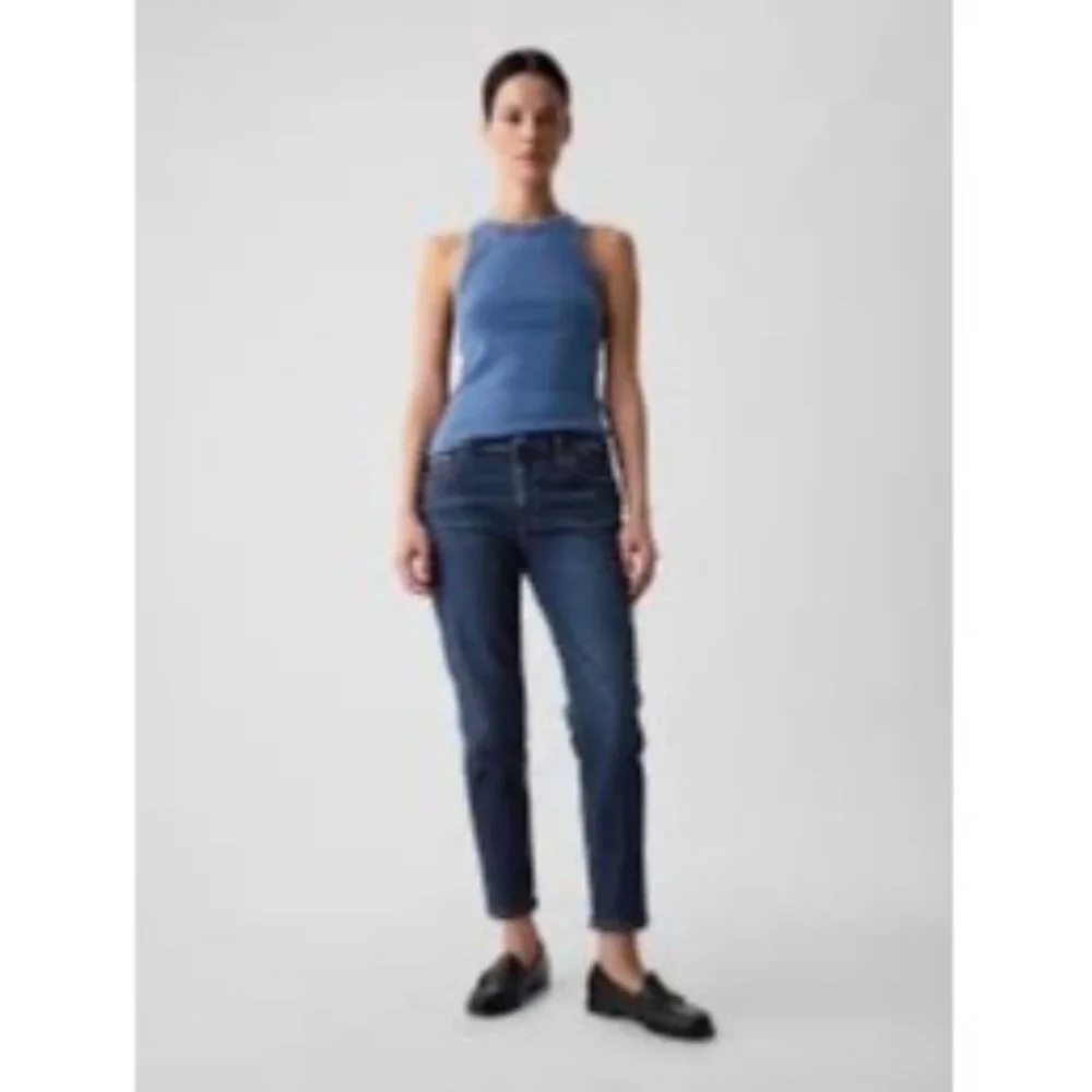 Gap Womens Mid Rise Best Girlfriend Jeans Denim Size 27 - Picture 9 of 10